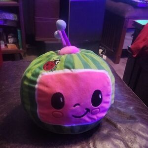 Green and Pink Plush Toy